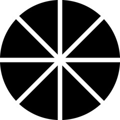Circle of different shapes. Elements for design