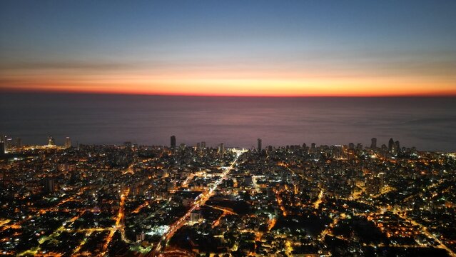 Netanya at night - Israel