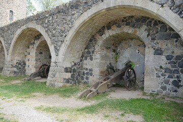 Kanonen auf Burg Stolpen