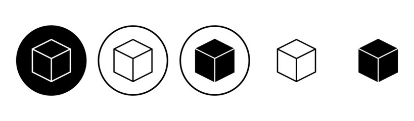 Box icon set. box vector icon, package, parcel