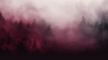 Maroon Color Fog Background.