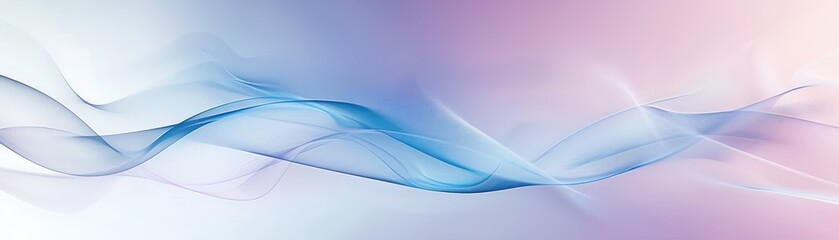 Soft fabric waves with smooth satin texture. Background for technological processes, science, presentations, education, etc