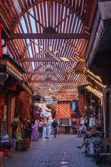 Foto op Canvas A street in the souk. © Kevin Hellon