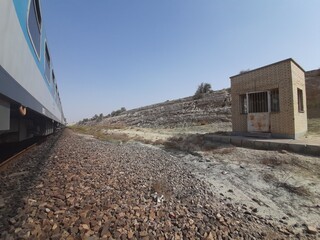 House at desert 