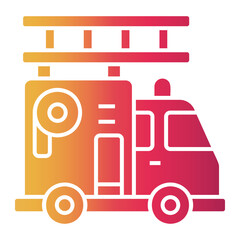 ladder truck icon
