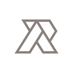 Monogram R design vector logo. Monogram initial letter mark R logo design. Monogram design vector logo. Monogram initial letter mark R logo design. Simple R monogram. Monogram R design logo