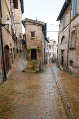 Pedestrian Alley - Urbino - Italy
