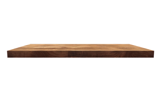 Rustic wooden cutting board, cut out - stock png. - Powered by Adobe