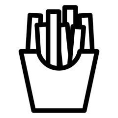 french fries icon 
