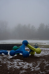 polo player in the playground