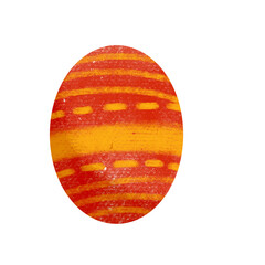 The easter egg drawing png image for holiday concept.