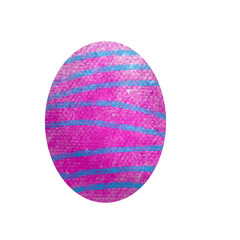The easter egg drawing png image for holiday concept.