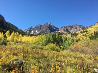 Maroon Bells, Colorado wilderness