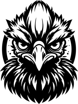 recommend clip art: cassowary bird head, animal mascot illustration,