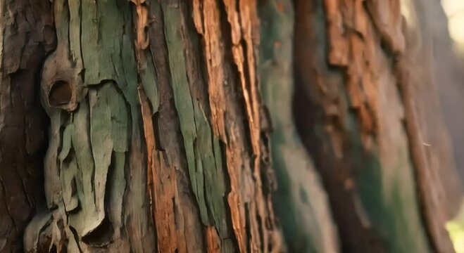 dry old wooden tree structure