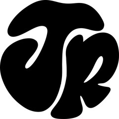 Gradient jr logo template