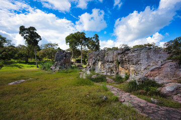 パーヒンガーム国立公園・ラーンヒンノー　チャイヤプーン・タイ　ผาสุดแผ่นดิน, ชัยภูมิ　Sud Phan Din at Chaiyaphum, Thailand