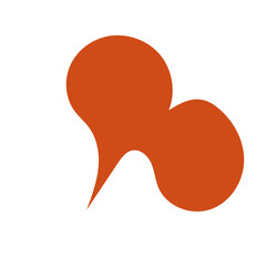 Autumn Abstract shape vector 