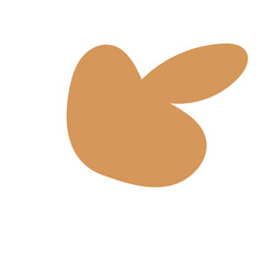 Autumn Abstract shape vector 