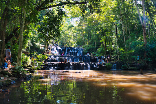 サームラン滝国立公園　サラブリー・タイ　อุทยานแห่งชาติน้ำตกสามหลั่น　Namtok Samlan National Park 　Saraburi, Thailand