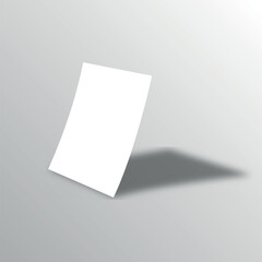 A4 Paper Mockup Design. A4 Size Design Presentation Mockup.