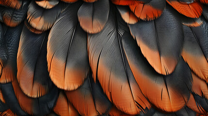 chicken wing feather texture background wallpaper