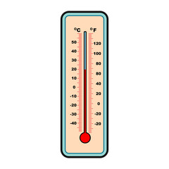 thermometer vector illustration