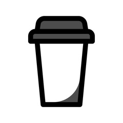 Coffee paper cup icon PNG
