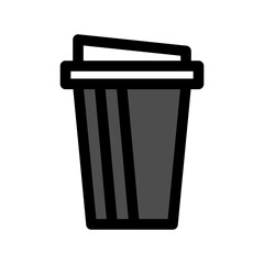 Coffee paper cup icon PNG