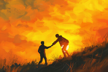 People Helping Eachother