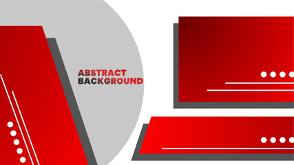 Modern business corporate red abstract wave curved background for presentation design
