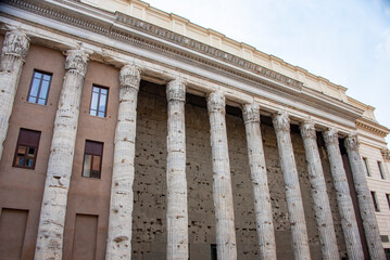 Temple of Hadrian - Rome - Italy