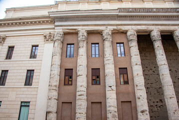 Naklejka premium Temple of Hadrian - Rome - Italy