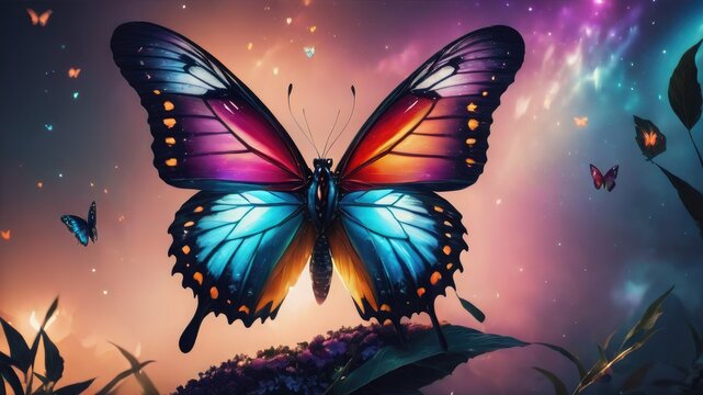 Monarch butterfly on a flower, Butterfly on flower, Butterfly wallpaper, Butterflies are flying on flowers and it is a natural background