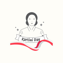 Kartini day banner template