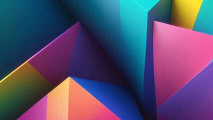 abstract colorful geometric background