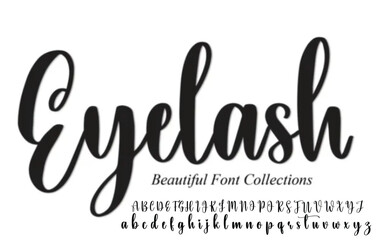  signature Font Calligraphy Logotype Script Brush Font Type Font lettering handwritten