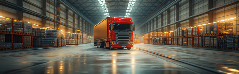 truck and transportation, global cargo, fast and safety - obrazy, fototapety, plakaty