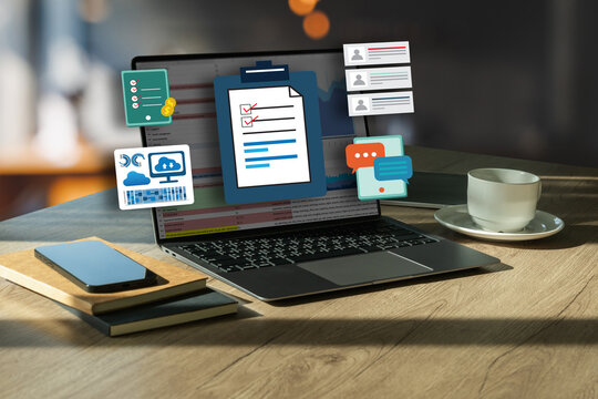businessman working with data and graphs in spreadsheet documents for online analysis Microsoft Excel project dashboard accounting digital