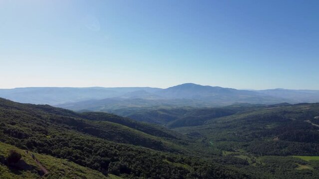4k Summer Aerial View from  Ogden Canyon Utah 