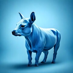 portrait of a white rhinoceros