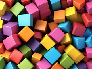 colorful box background