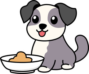 Obraz premium Adorable Dog Pet Icon