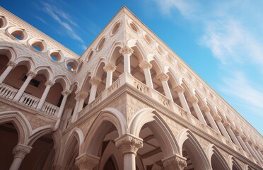 Fototapeta na wymiar Detail of the Piazza San Marco in Venice, Italy