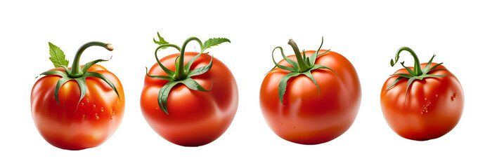tomato with leaves  png - Powered by Adobe