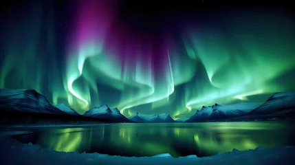 Foto op Plexiglas  Northern Lights © Rashid