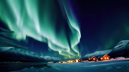 Fotobehang  Northern Lights © Rashid