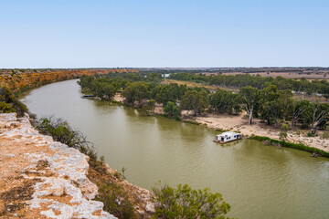Obraz premium Big Bend on the Murray River, South Australia