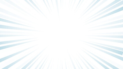 Shiny sun vector ray background. Blue sunburst background.