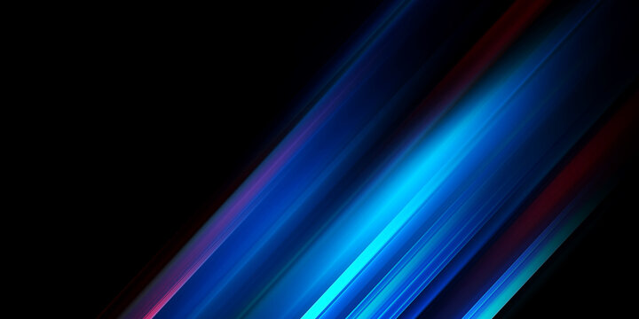 Glowing stripes. Beautiful flashes of light on a dark background. Glowing abstract sparkling background with light effect